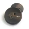 Botón de resina de cuatro ojos con patrón de flor de palo al por mayor, botón de traje, botón de puño de bolsillo para vestido de niño