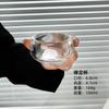Taza Maestra de Vidrio Grueso de Alta Gama Taza de Té Taza Individual Transparente de Alta Gama Taza para la Salud Taza de Lujo Ligero Juego de Té