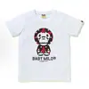 Suministro Mayorista Transfronterizo de Marca de Moda, Dropshipping de Comercio Exterior, Camiseta de Manga Corta Pesada Bape Cabeza de Mono Tiburón 230g 30