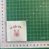 Nueva Etiqueta Tejida de Gato Lindo de Dibujos Animados, Etiqueta Tejida de Cachorro, Etiqueta Tejida de Letras, Accesorios Tejidos para Zapatos y Sombreros DIY, Accesorios de Ropa al por Mayor