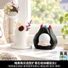 Ornamentos de Pedra Difusora de Incenso de Abóbora Preta Maligna para Halloween Fragrância Sala de Estar Desktop Nicho Decoração de Casa