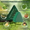 Jabón de Barra Herbal Platycladus Orientalis Hoja y Usman para Limpieza del Cabello, Hidratación, Control de Grasa, Antisequedad y Mejora del Frizz, Jabón Artesanal