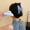 Pinza Floración Doble Cara de Acrílico Estilo Coreano Fresco y Medio Atado Pinza de Tiburón Elegante Versátil Accesorios para el Cabello para Mujeres