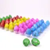 Huevo de Dinosaurio Huevo para Eclosionar Huevo de Resurrección Juguete Hinchable en Agua Huevo de Dinosaurio de Color Lluvia Flor Crack Pequeño Juguete Educativo de Huevo de Dinosaurio