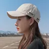 Gorra primavera y otoño versátil moda callejera gorra de béisbol hombres protección solar exterior gorra casual deportiva pico de pato una pieza dropshipping