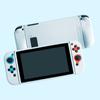 Console de Jogo Nintendo Switch Capa Protetora TPU Fosco Transparente Concha Dividida Acessórios de Jogo Periféricos Antiderrapante