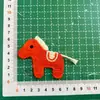 Novos Acessórios de Pônei Solúveis em Água, Patches de Tecido Bordados para Roupas, Capas para Celular, Pingentes Pronta-Entrega Transfronteiriços, Meias e Acessórios