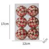 Bolas Decorativas para Árbol de Navidad, Adornos para Árbol de Navidad, Bolas de Navidad Pintadas a Mano, Bolas de Navidad Pintadas de 6cm, Accesorios de Decoración