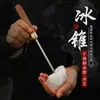 Patinadores de Gelo Estilo Japonês Cone de Gelo Mistura Escultura de Gelo Garfo Bola de Gelo Cinzel de Gelo Cinzel de Gelo Vinho Triplo Cone Tridente Divisão de Gelo
