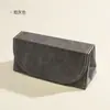 Estuche para Gafas Retro Hecho a Mano de Gran Capacidad, Caja de Almacenamiento para Gafas de Sol, Estuche Portátil Anti-Presión para Gafas Ópticas