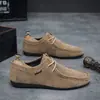 Zapatos de hombre transfronterizos, ligeros, de suela suave, modernos, informales, de negocios, para hombre, zapatos Lefu de moda y combinables para todo tipo de ocasiones.