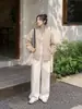 Otoño 2026 Nuevo Estilo Coreano Sencillo Cuello Alto Holgada Versátil Elegante Corta Casual Adelgazante Chaqueta para Mujer
