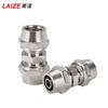 Parafuso rápido de cobre pneumático de alta pressão da tubulação de ar através da junção PU-4 6 8 ângulo reto 12 redutor 14 tee 16mm contraporca 10