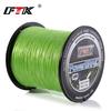 Linha de pesca FTK direta da fábrica linha forte cavalo quatro linha PE 500 metros linha anti-mordida linha de pesca marítima Super transfronteiriça