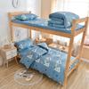 Fabricante Venta al por Mayor Algodón Puro Dormitorio Juego de Cama de Tres Piezas Tamaño Individual Patrón de Logotipo
