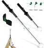 Dispositivo Telescópico de Práctica de Swing de Golf con Sonido, Palo de Práctica de Swing de Golf para Interiores, Palo Auxiliar de Práctica de Swing de Golf