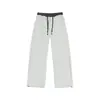 Personalizado/Peso Pesado, Caída Suelta, Cinturilla de Bloques de Color, Pantalones Deportivos de Pierna Recta, Unisex, Nuevo Estilo Otoño, Corte Holgado, Tejido Morado, Casual, Deportivo