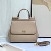 Nova Coleção Miss Sicily Estampa de Palmeira Simples Versátil Ombro Transversal Portátil Moda para o Dia a Dia Banquete Bolsa Feminina