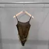 Camisola Sexy con Adorno de Encaje para Mujer, Otoño e Invierno 2026, Top de una Pieza sin Espalda Ajustado, Estilo Popular en Línea