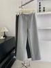 Pantalones Gagd Air Cloud Sensation Supermodel para Mujer Cintura Alta Cintura Ancha Caída Recta Pierna Ancha Pantalones Versátiles Casuales de Largo Completo