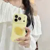 Capa 3D de frutas fresca e estilosa adequada para iPhone 17 PRO MAX, iPhone 16 janela de visualização com ampliação instantânea capa protetora