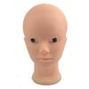Careca Cabeça modelo lenço óculos modelo cabeça peruca boneca cabeça modelo Maquiagem Beauty Point prática modelo cabeça pequena