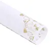 Desconto Exclusivo Transfronteiriço Atacado Papel de Presente Floral à Prova d'Água Papel de Presente Canto do Dia dos Namorados Buquê de Amor
