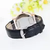 Item Quente da Transmissão Ao Vivo: Relógio Masculino Estilo Executivo, Superfície do Espelho de Vidro Temperado, Relógio de Quartzo Simples com Números Romanos, Atacado