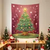Tela de fondo navideño transfronteriza, tela de decoración festiva para eventos y fiestas, tela de fondo para fotografía y transmisión en vivo, venta al por mayor