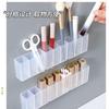 Estante de Almacenamiento, Compartimento de Almacenamiento sin Taladro para Gabinete de Espejo, Pinzas para Cejas, Tijeras, Lápiz Labial, Estante de Almacenamiento de Pared con Compartimentos Pequeños