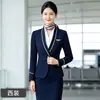 Traje de uniforme de azafata de China Southern Airlines, etiqueta de servicio a bordo para la temporada de otoño, ropa de trabajo para la tripulación de trenes de alta velocidad, masaje de pies en salón de belleza