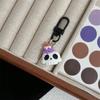 Llavero de Serie Mini de Halloween Dibujos Animados Gótico Oscuro Dulce Genial Colgante para Bolso Negro Accesorios Y2K para Novia