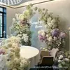 2026 Nueva Serie Blanca Accesorios de Flores para Bodas Juego de Decoración de Boda Materiales de Flores Color Claro Blanco Roto Arreglo Floral Artificial para Bodas