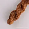 Hilo de poliéster trenzado línea A (1 mm) pulsera de cuentas de jade con hilo de cuerda tejida nudo chino hilo mano DIY tejido