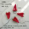 Modelo de Simulación de Verduras Mini Juguete de Comida Materiales para Casa de Muñecas Accesorios de Resina Pasador Hecho a Mano Decoraciones Adornos Cabeza de Ajo