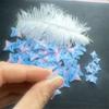 Explosiones de Parloteo Transfronterizo de 1 cm Yak Dibujos Animados Engrosados Accesorios DIY 100 Piezas Mini de Doble Cara IP
