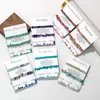 Pulsera de grava de piedra natural para tarjetas 2023 nueva moda femenina OL doble capa para hombres y mujeres pulsera de novias comercio exterior exclusivo