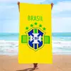 Dropshipping Transfronterizo de Toallas de Playa Populares para Aficionados, Toallas de Microfibra de Secado Rápido y Toallas de Baño Amazon Temu