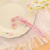 Alça de Celular Nó de Diamante Sorvete Sanrio, Decoração para Capa de Celular, Pingente de Chaveiro, Acessório de Boneca, Atacado