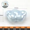 Coração Cartoon Nuvem Colorida Cerâmica Porta de Guarda-Roupa Gaveta Fofa Infantil Puxador Pequeno para Móveis Estilo Europeu