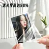 Portatarjetas Laminado B8 Estuche de Plástico Duro Transparente Protector de Tarjetas Fotográficas Portatarjetas Duro Álbum de Ídolo Estrella Portatarjetas de 3 pulgadas