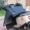 Cubierta de Parabrisas para Vehículo Eléctrico para Invierno, Forrada de Felpa, Engrosada, Impermeable, Cubierta a Prueba de Viento para Patinete Eléctrico Pequeño para Invierno Frío