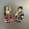 Xizang Dolma Pequeño Yak Imán Metálico Magnético para Refrigerador Souvenir Cultural y Creativo Regalo de Cumpleaños Decoración del Hogar Regalo