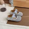 Zapatos de Moda Nuevos para Niñas Primavera 2026, Cómodos y Ligeros, Zapatos de Princesa Huecos con Lazo, Sandalias de Moda