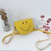 Bolsa infantil estilo coreano bolsa de moedas infantil fofa de desenho animado mini bolsa tiracolo estampada em Pu bolsa de acessórios para bebê atacado