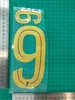 25-26 Lyon Colección 75 Aniversario Ropa Infantil Grado B Número de Jersey Letra Estampado de Transferencia Térmica Número Pegatina de Transferencia Térmica