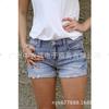 Venda à vista desejo Amazon Europeu e americano cross-border shorts jeans femininos com buracos sexy shorts jeans femininos calças quentes