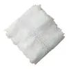 Encaje de Bordado de Malla Blanca de 25 cm Accesorios Hechos a Mano de Alta Calidad para Bricolaje Dobladillo de Vestido de Novia Ropa Lolita
