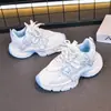 Zapatillas Gruesas Estilo Dulce con Lazo para Niñas, Zapatillas Ligeras Versátiles de Malla Transpirable para Estudiantes, Morado para Niñas