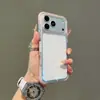 Capa de Celular Acrílica Transparente com Airbag Colorido para iPhone 18 Pro Max Apple 17 Capa Protetora à Prova de Queda